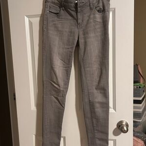 Celebrity Pink Gray Skinny Jeans